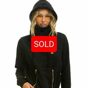 Aviator Nation Ninja Hoodie XS dark grey/charcoal